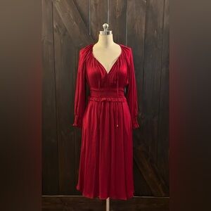 Tamari Elegant Red Women's Dress